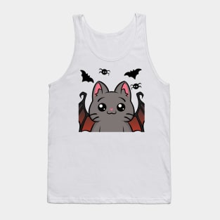 Halloween Costume Cats : Bat wing Tank Top